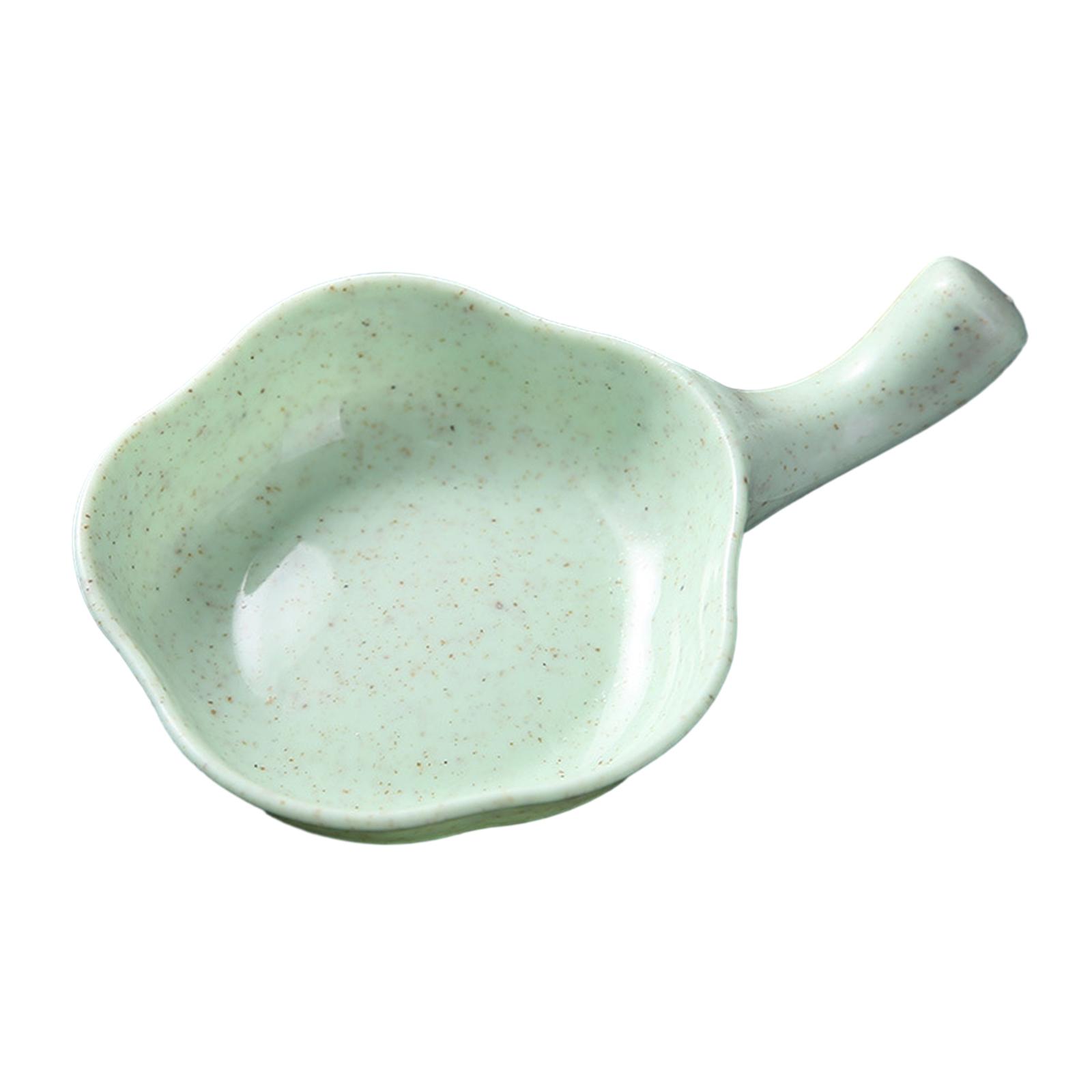 Reusable Straw - Portable Straw Sauce Dish with Handle