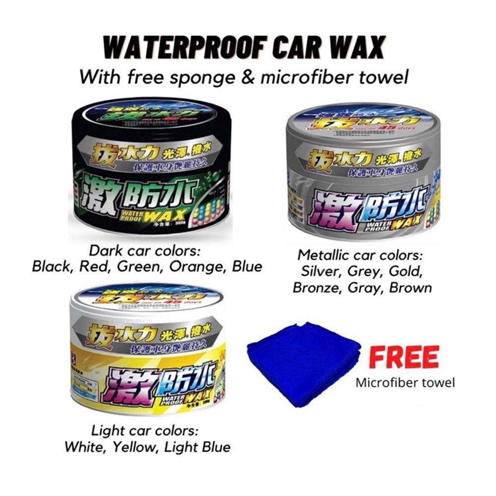 Beeswax Wrap - BOTNY Car Wax Polishing Paste Crystal