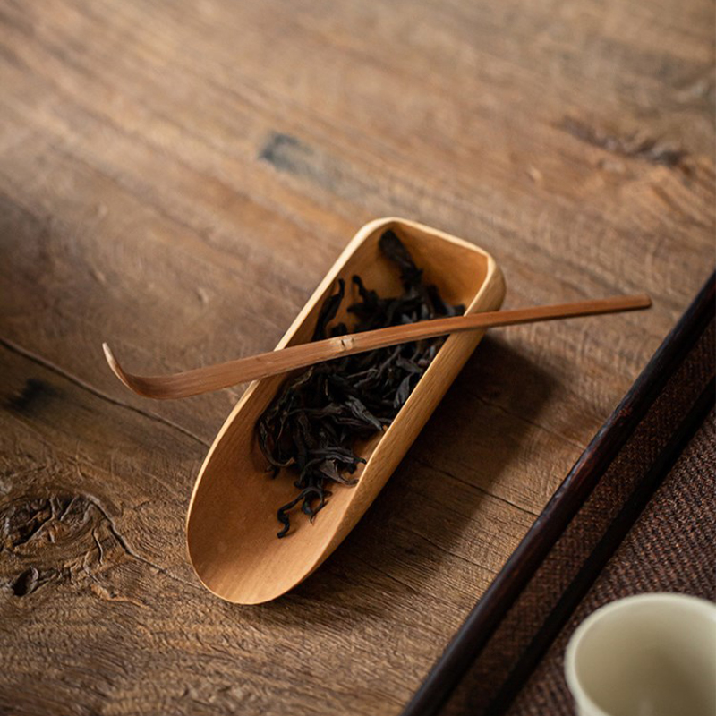 Bamboo Cutlery - Handmade Wood Tea Matcha Stick Spoon