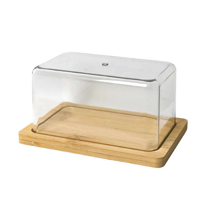Bamboo Cutlery - Nordic Countertop Bamboo Butter Dish Plate