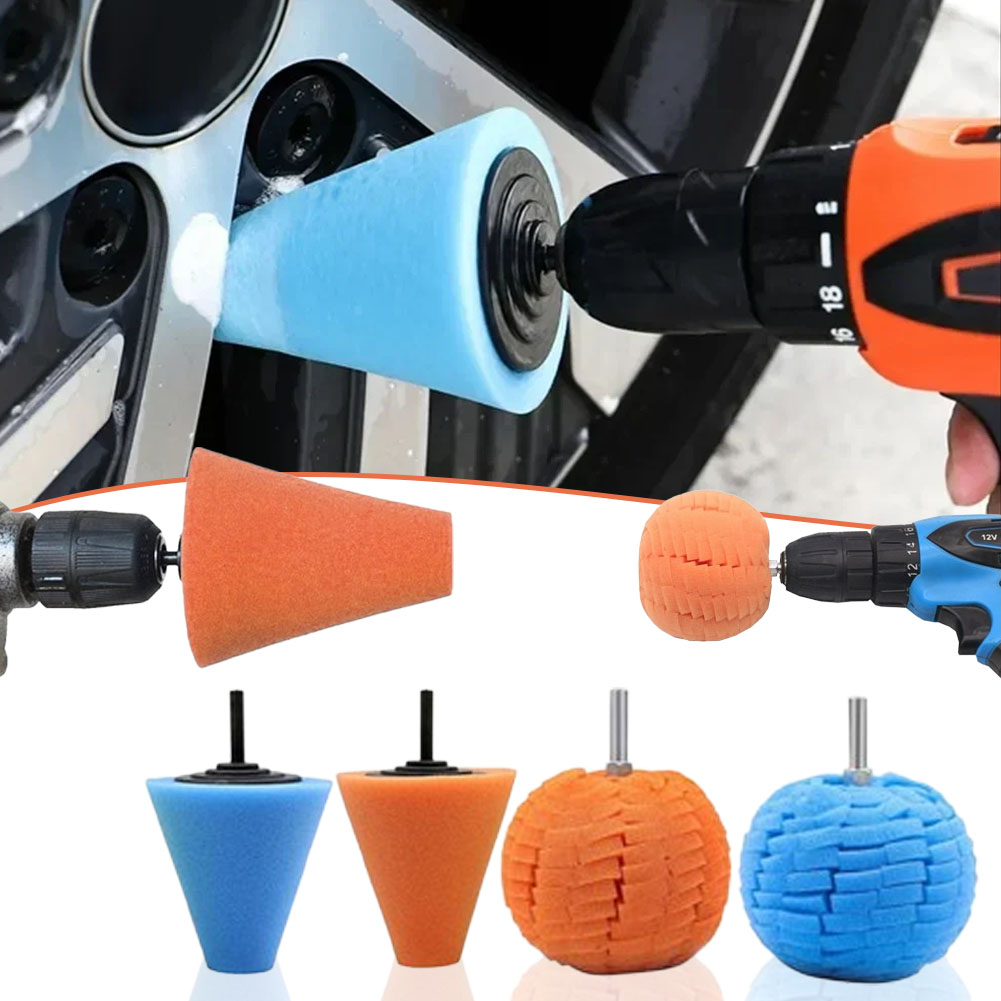 Eco Sponge - 1-10PCS Car Hub Polishing Sponge Grinding