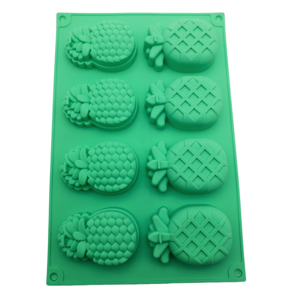 Eco Soap - Pineapple Shape Silicone Cake Mold 8