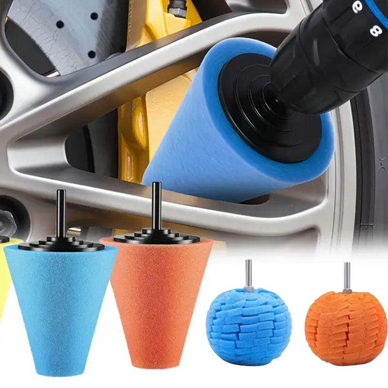 Eco Sponge - Car Drill Polishing Sponge Pad Kit