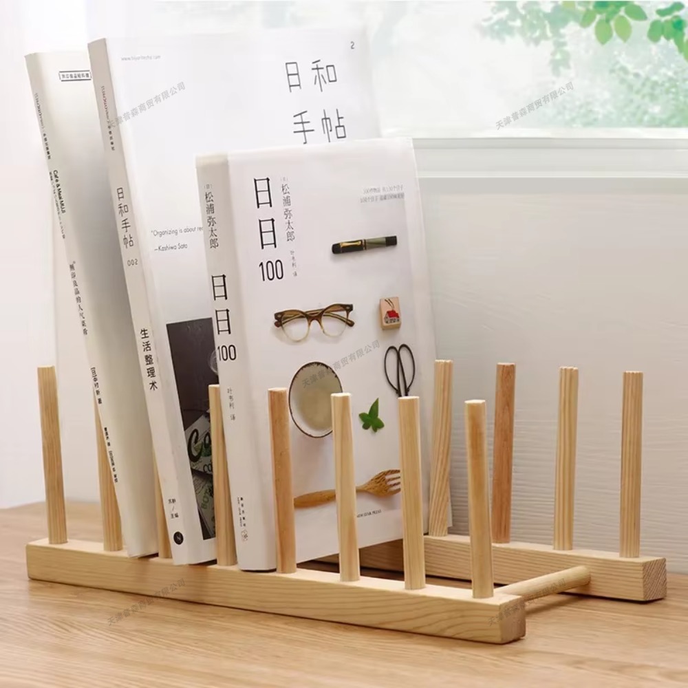 Bamboo Cutlery - DIY Locker Bamboo Drain Rack Wooden