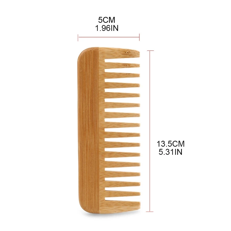 Natural Bamboo Wide Toothed Co - Bamboo Toothbrush review and price