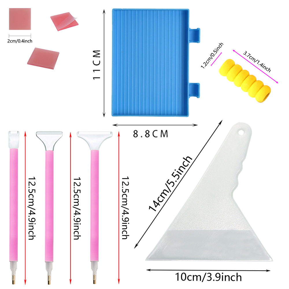 Diamond Painting Tools Kit wit - Beeswax Wrap review and price
