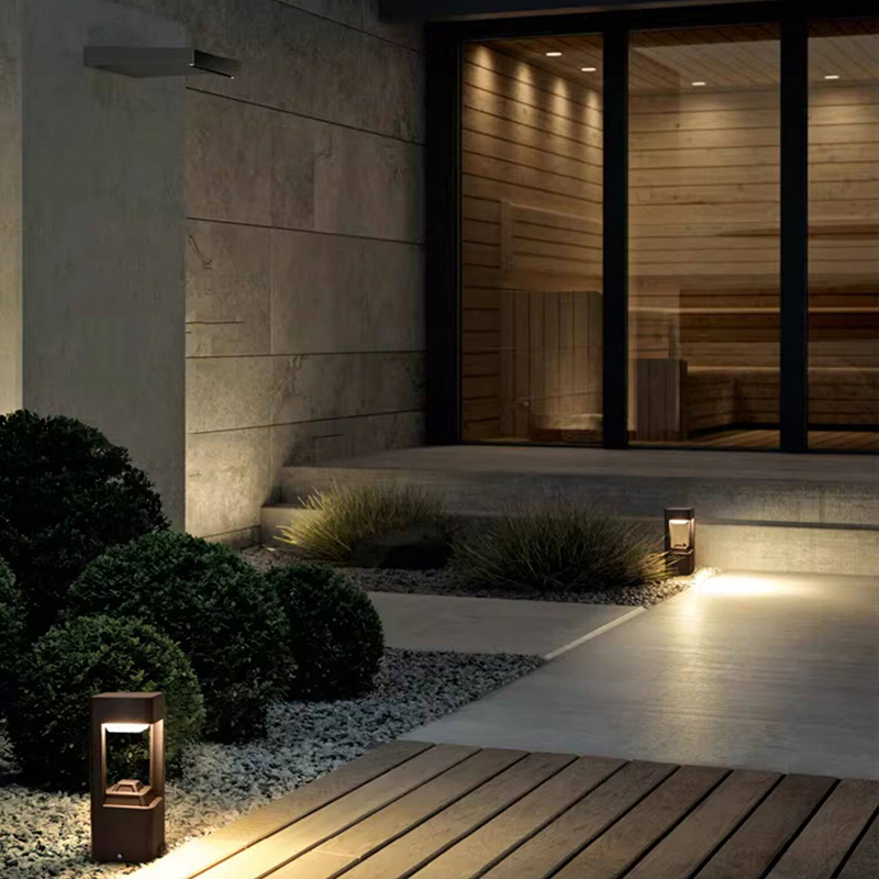 Luminous floor lamp courtyard  - Solar Garden Light review and price