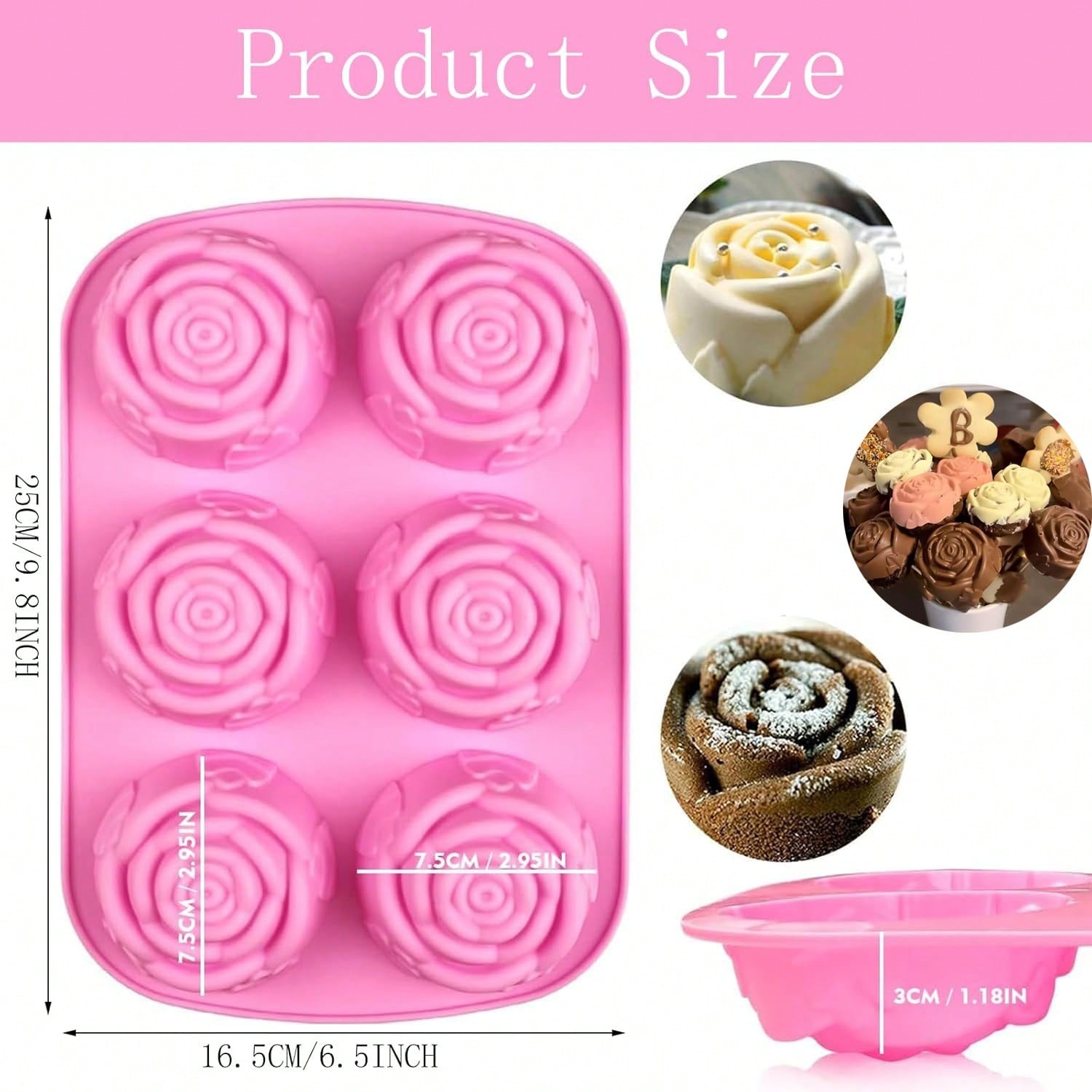 BAKER DEPOT Silicone Mold for  - Eco Soap review and price