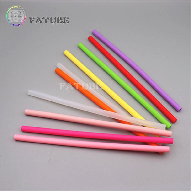 10PCS Fatube Silicone Straw Cu - Reusable Straw review and price