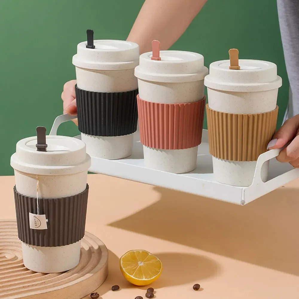 450ML Coffee Cups With Lids Wh - Reusable Straw review and price