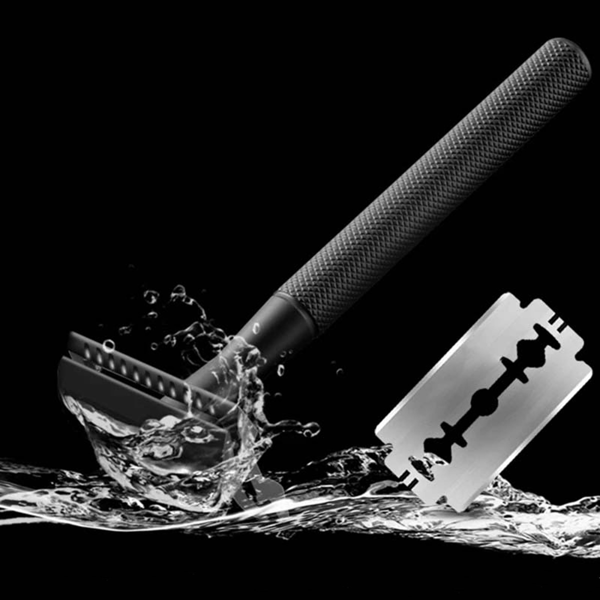 Black Weighted Handle Safety R - Safety Razor Handle review and price