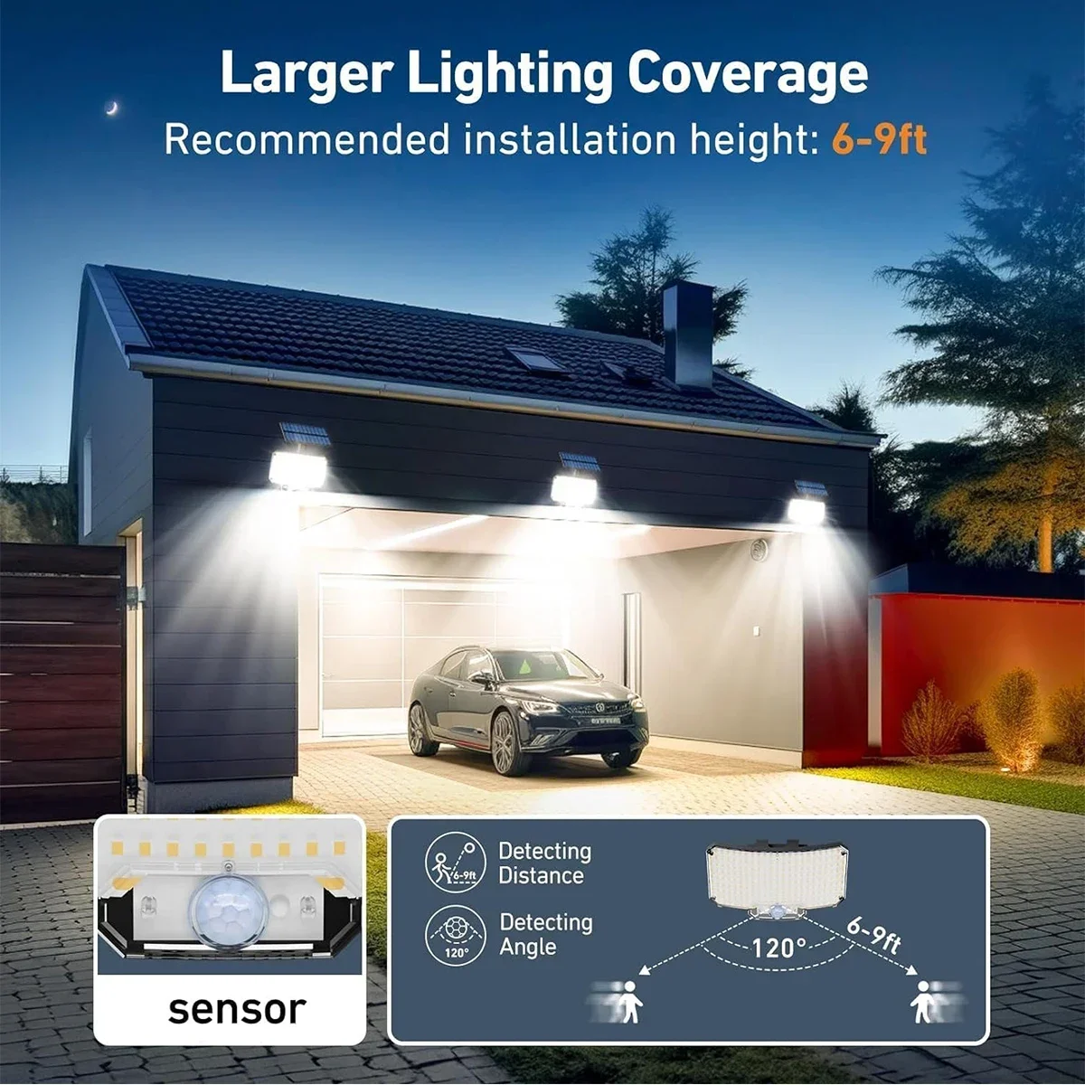 234LED Solar Outdoor Lights Mo - Solar Garden Light review and price