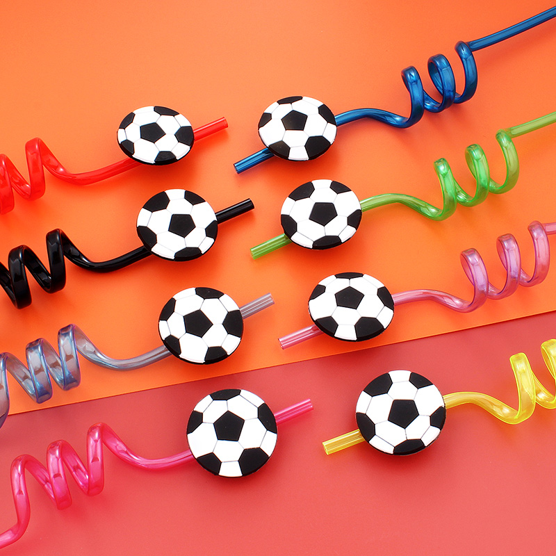 12pcs Football Themed Straws,  - Reusable Straw review and price