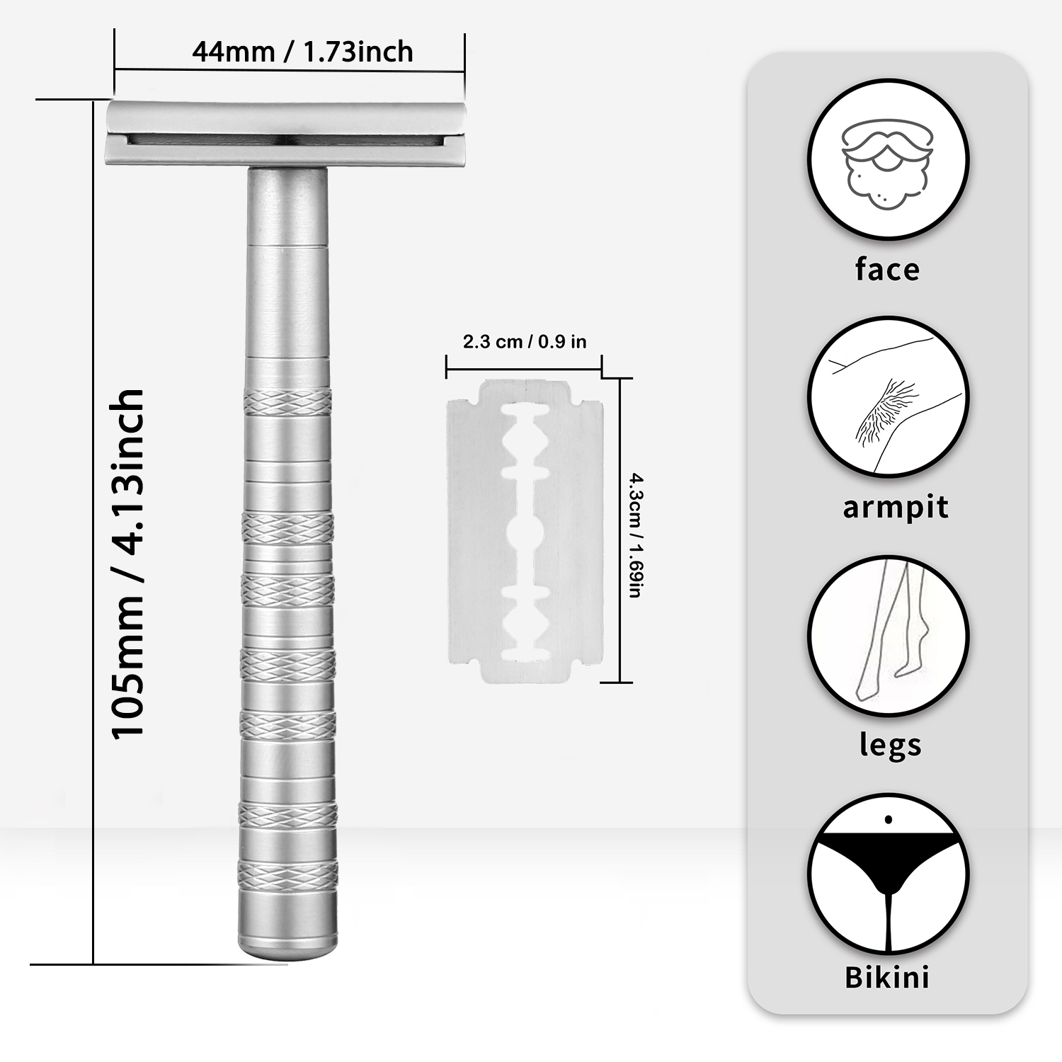 Double Edge Safety Razor with  - Safety Razor Handle review and price