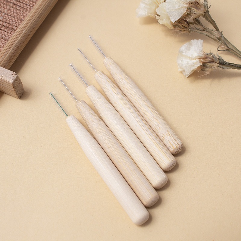 2 PCS Bamboo Interdental Brush - Bamboo Toothbrush review and price