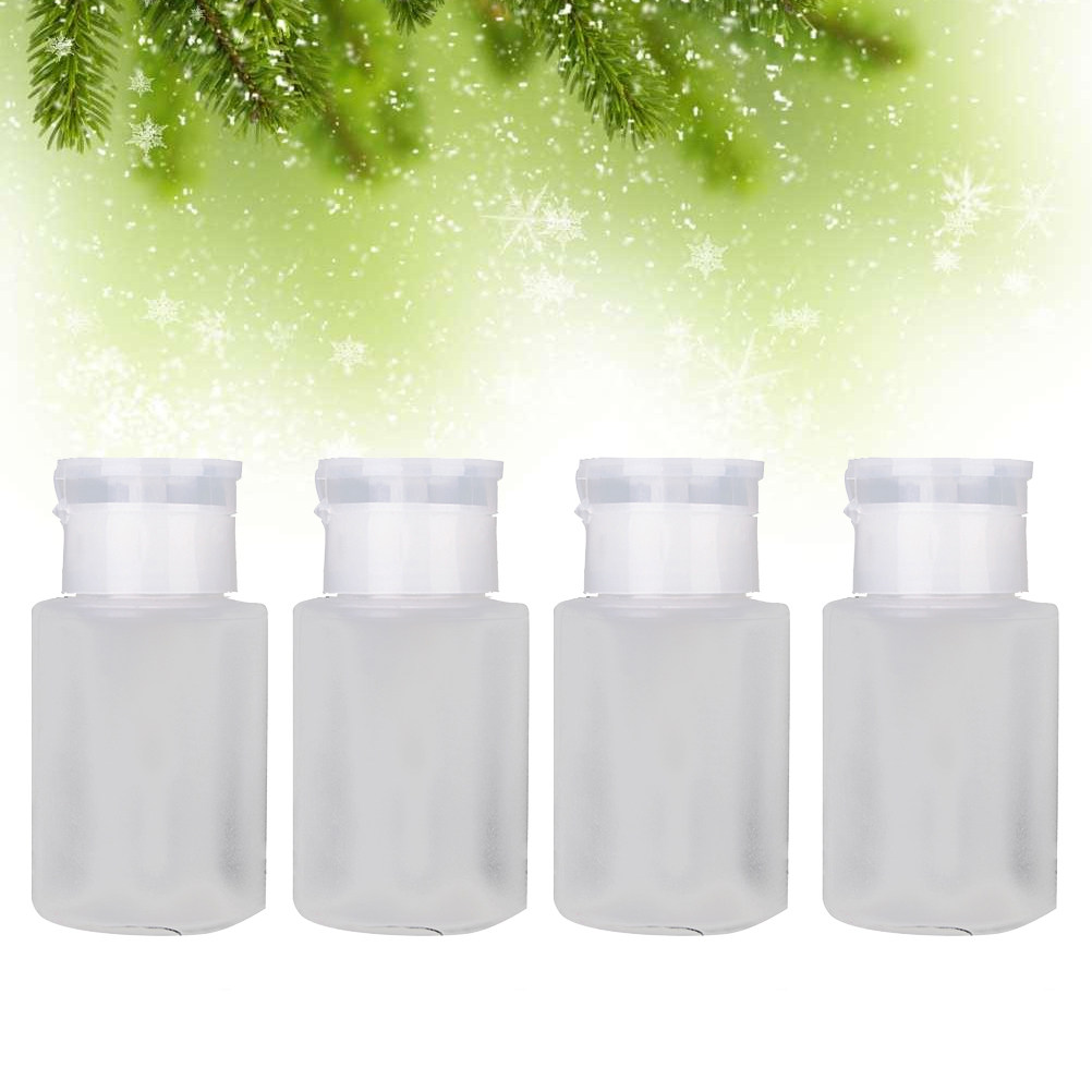 4Pcs Press Pump Bottle Nail Po - Reusable Bottle review and price