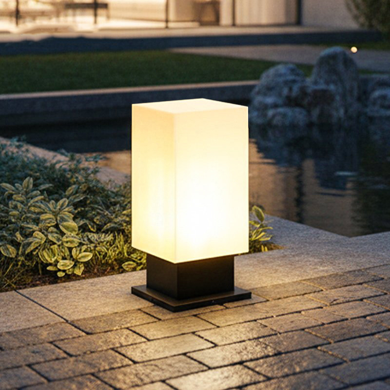 Luminous floor lamp courtyard  - Solar Garden Light review and price