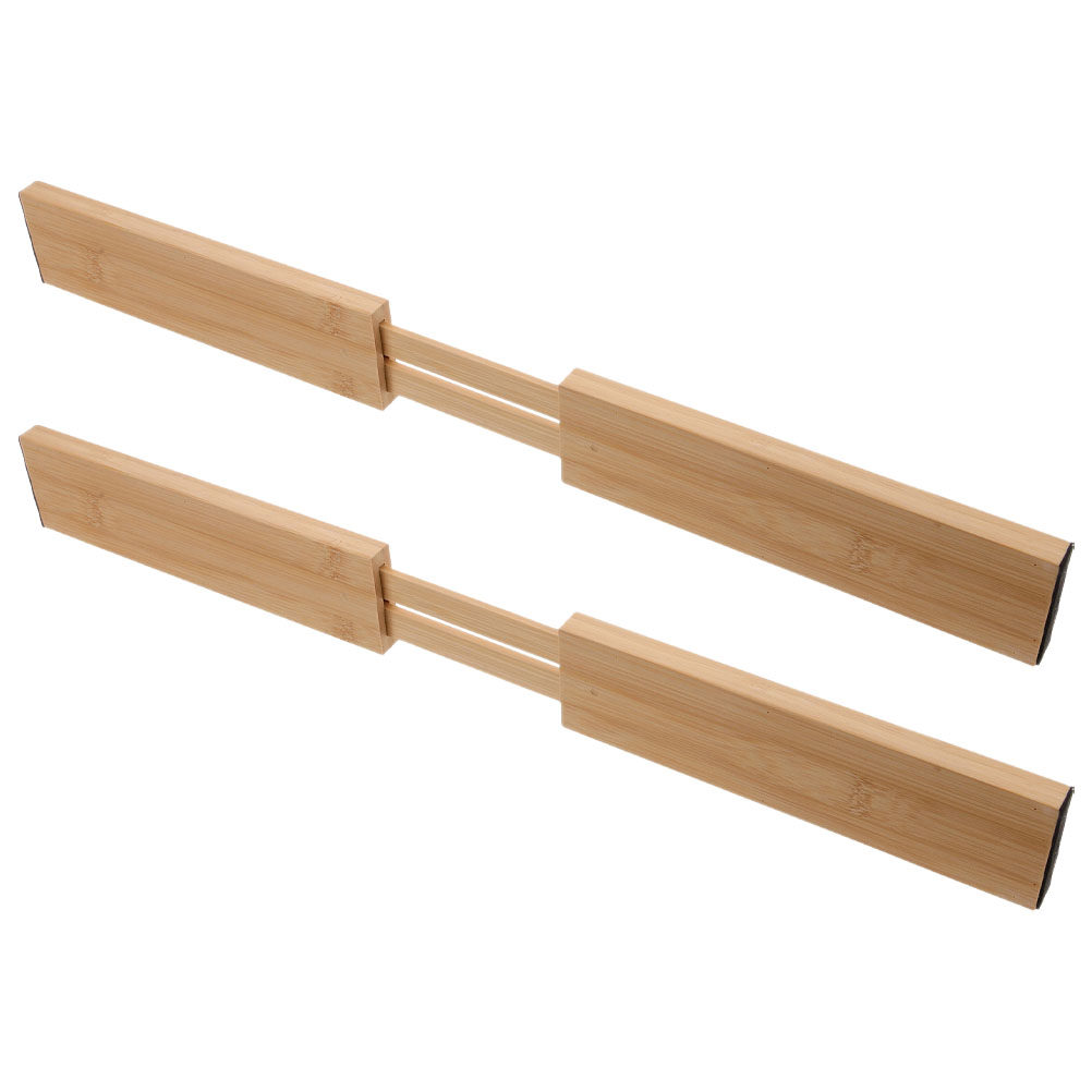 2Pcs Bamboo Drawer Dividers Ad - Bamboo Cutlery review and price