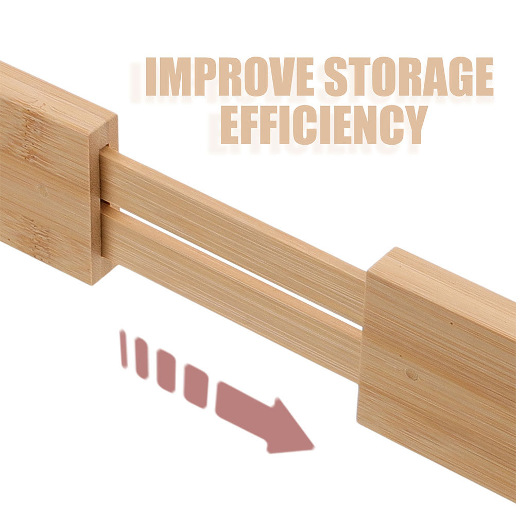 2Pcs Bamboo Drawer Dividers Ad - Bamboo Cutlery review and price