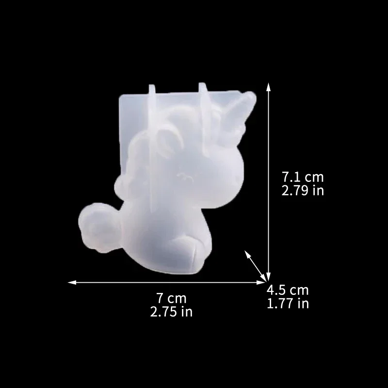 3D Geometric Silicone Unicorn  - Eco Soap review and price