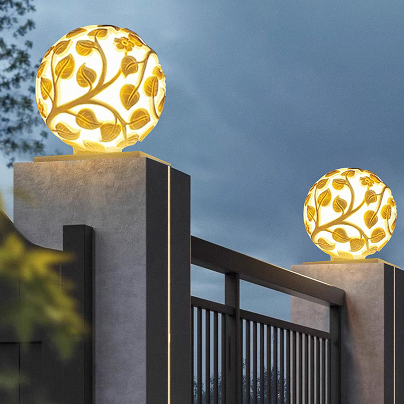 Outdoor column lights solar LE - Solar Garden Light review and price