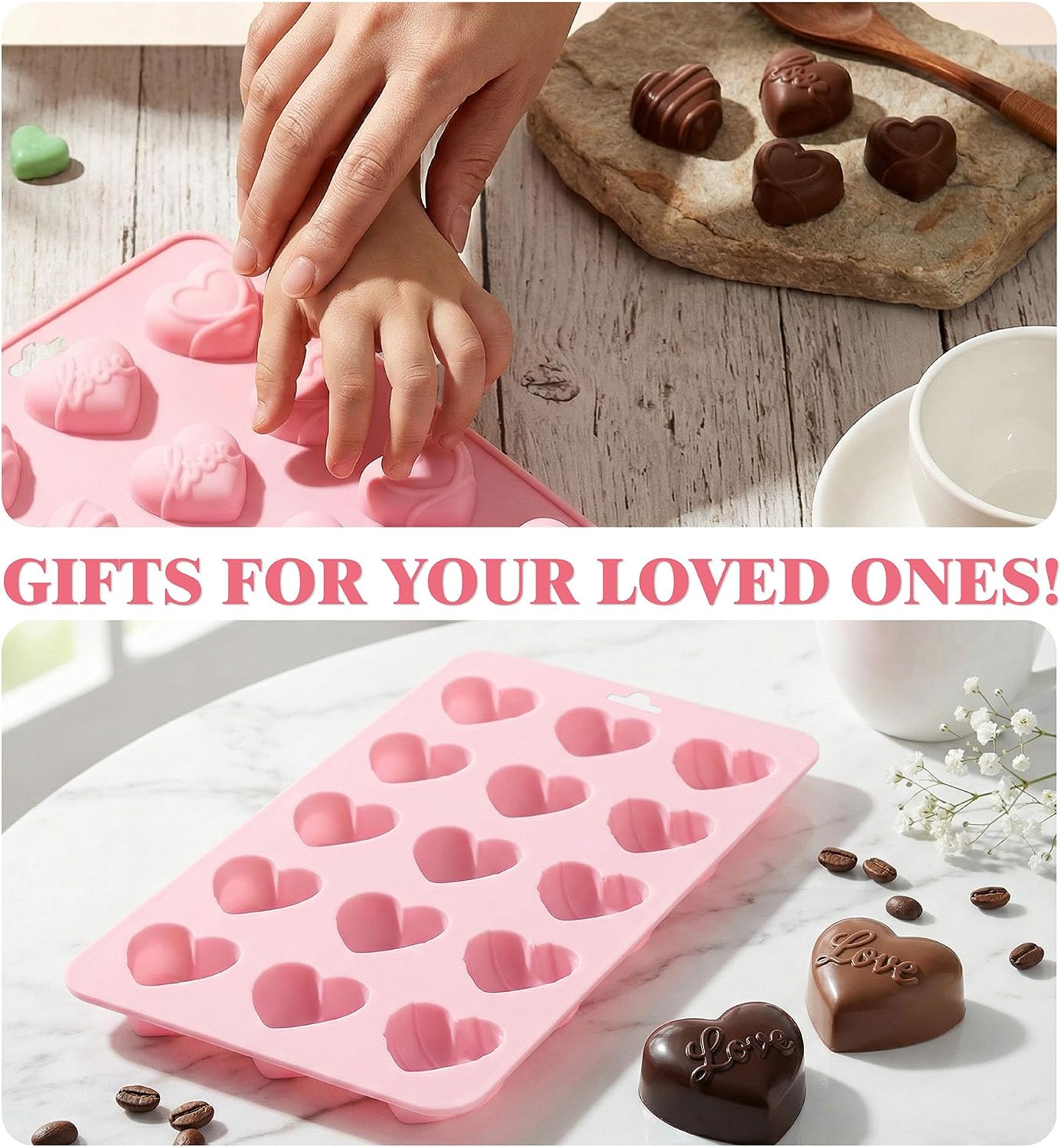 Heart Silicone Molds,Heart Cho - Eco Soap review and price