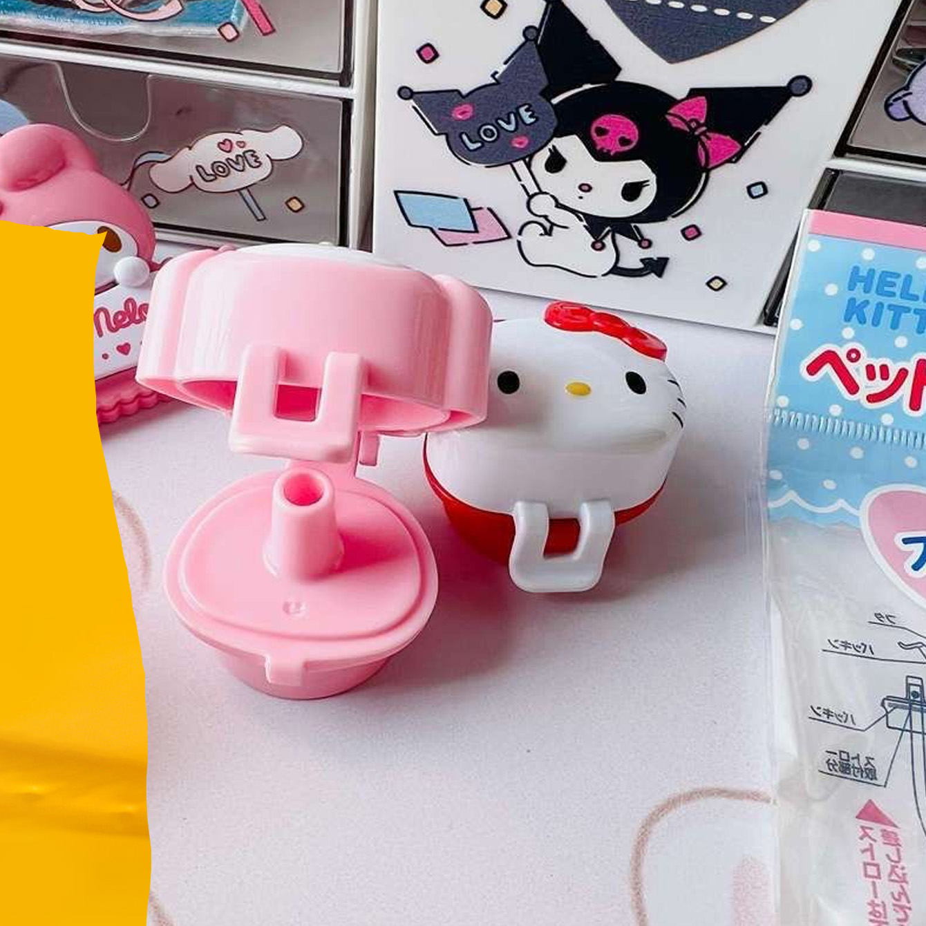 Hello Kitty & My Melody Reusab - Reusable Straw review and price