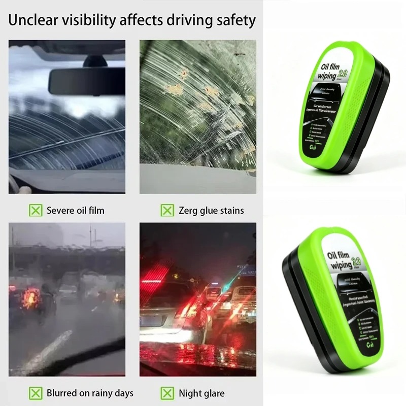 Non Toxic Car Glass Oil Film R - Eco Sponge review and price