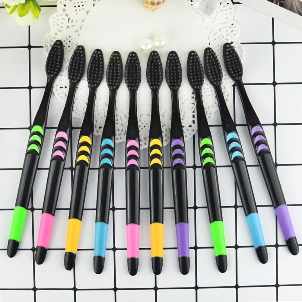 10 Pieces Packed Soft Bristle  - Bamboo Toothbrush review and price