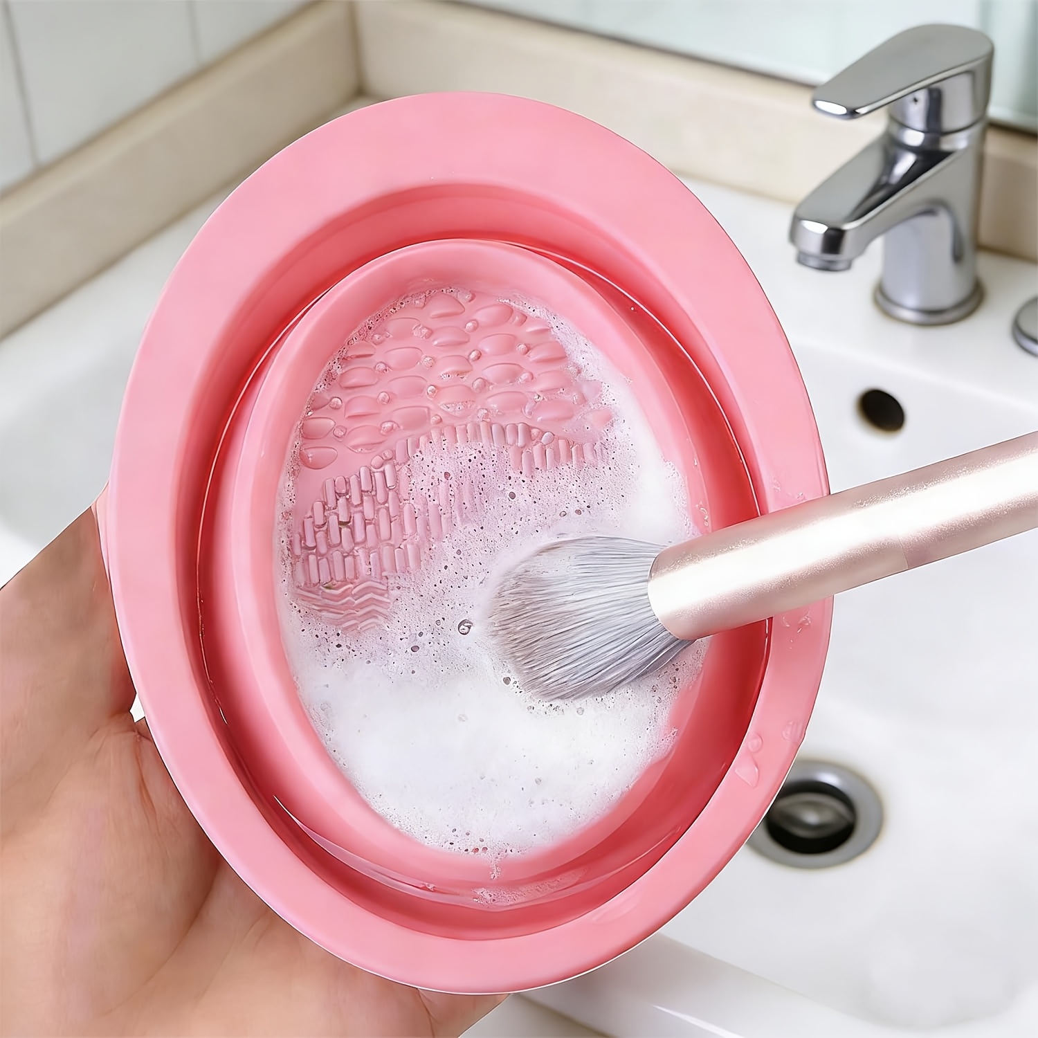 Foldable Silicone Makeup Brush - Eco Sponge review and price