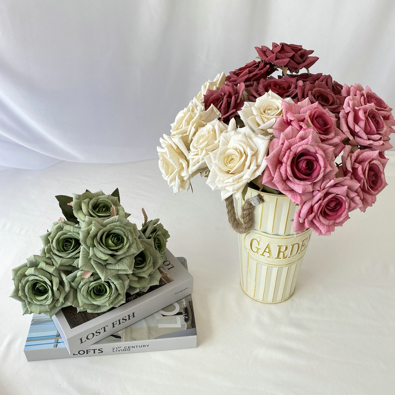 7 Head Artificial Diamond Rose - Sustainable Living Guide review and price
