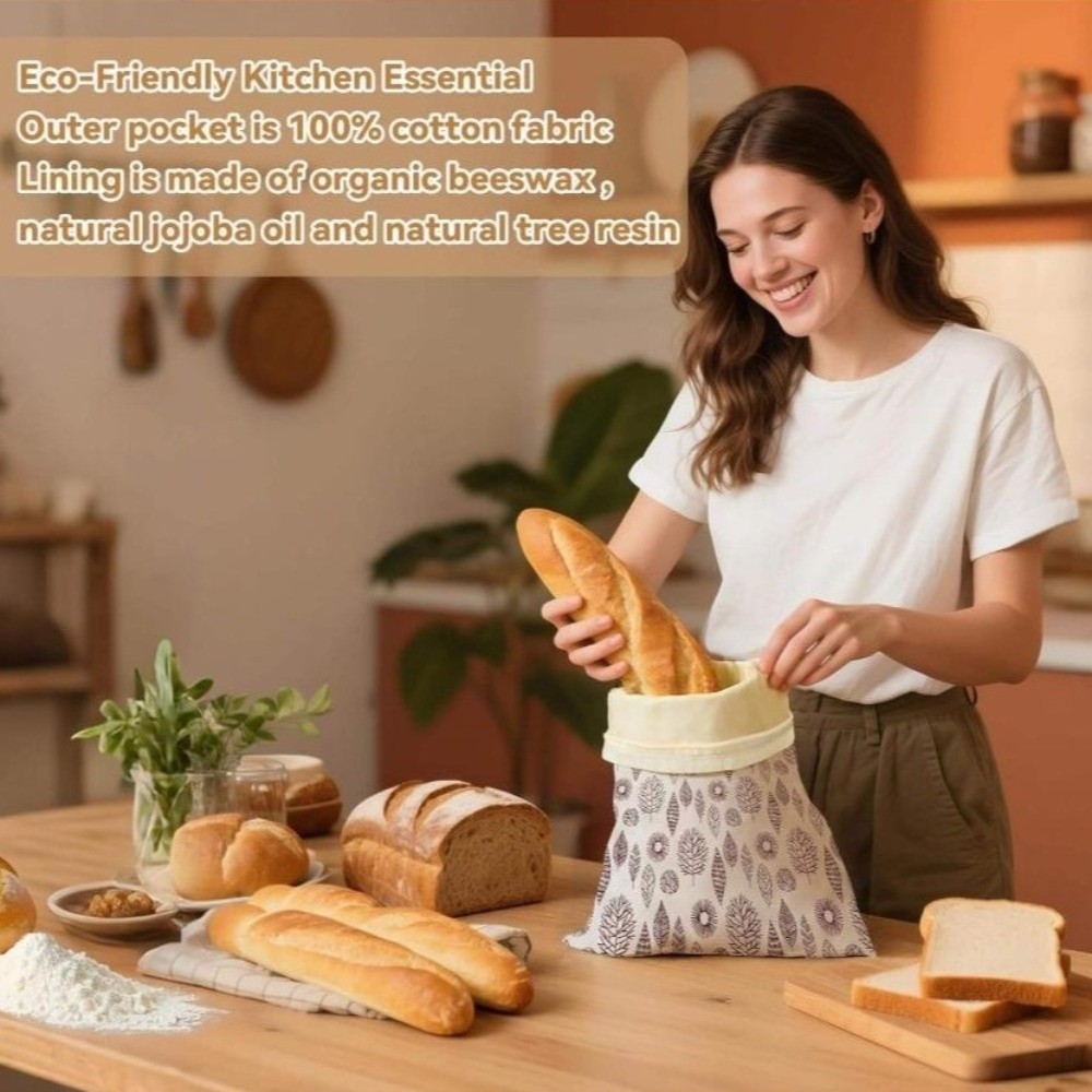 Reusable Beeswax Bread Bags Be - Reusable Bag review and price