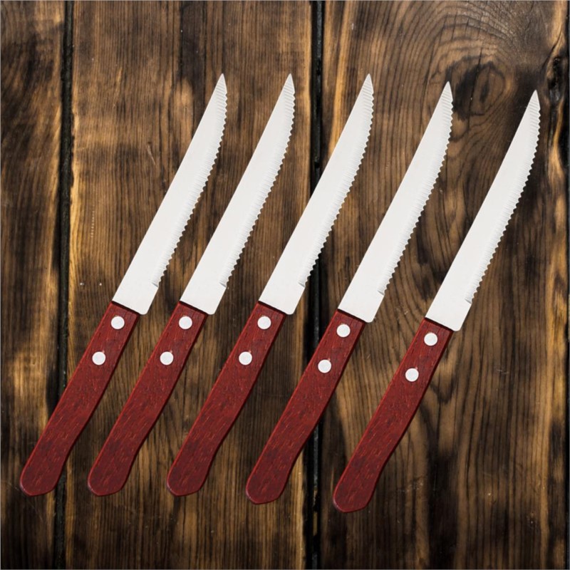 1-20 Pcs Stainless Steel Steak - Bamboo Cutlery review and price