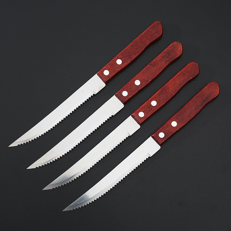 1-20 Pcs Stainless Steel Steak - Bamboo Cutlery review and price