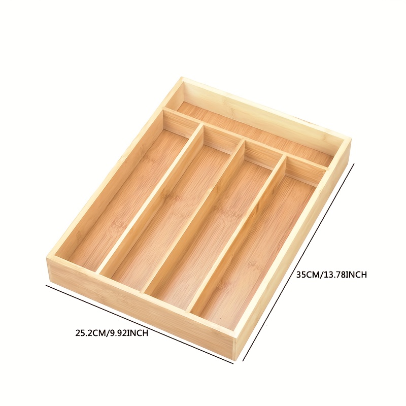 Bamboo Kitchen Drawer Organize - Bamboo Cutlery review and price