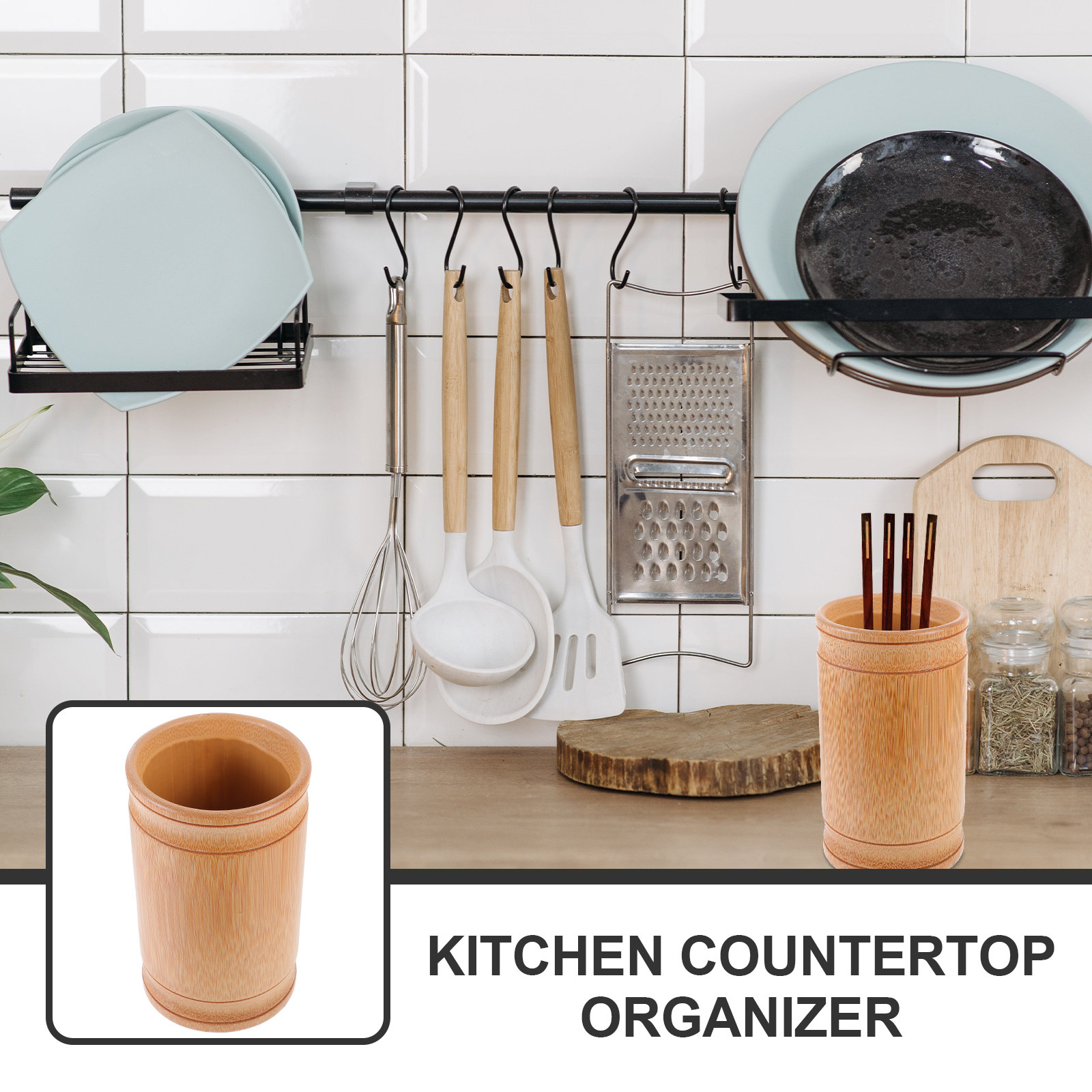 Bamboo Chopsticks Holder Kitch - Bamboo Cutlery review and price