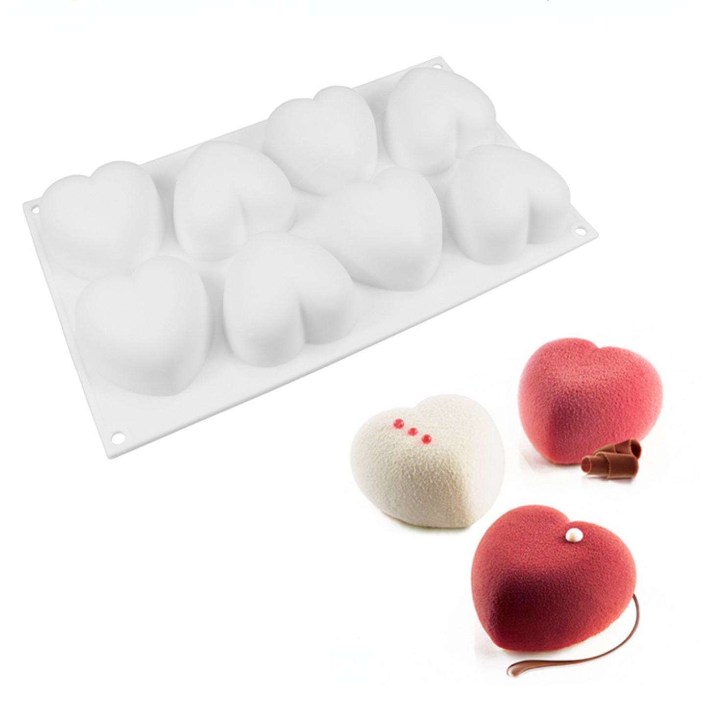 Love Heart Silicone Soap Mold  - Eco Soap review and price