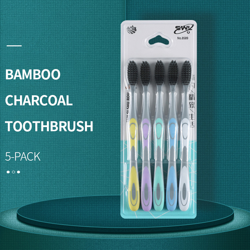 5/10pcs manual toothbrush with - Bamboo Toothbrush review and price