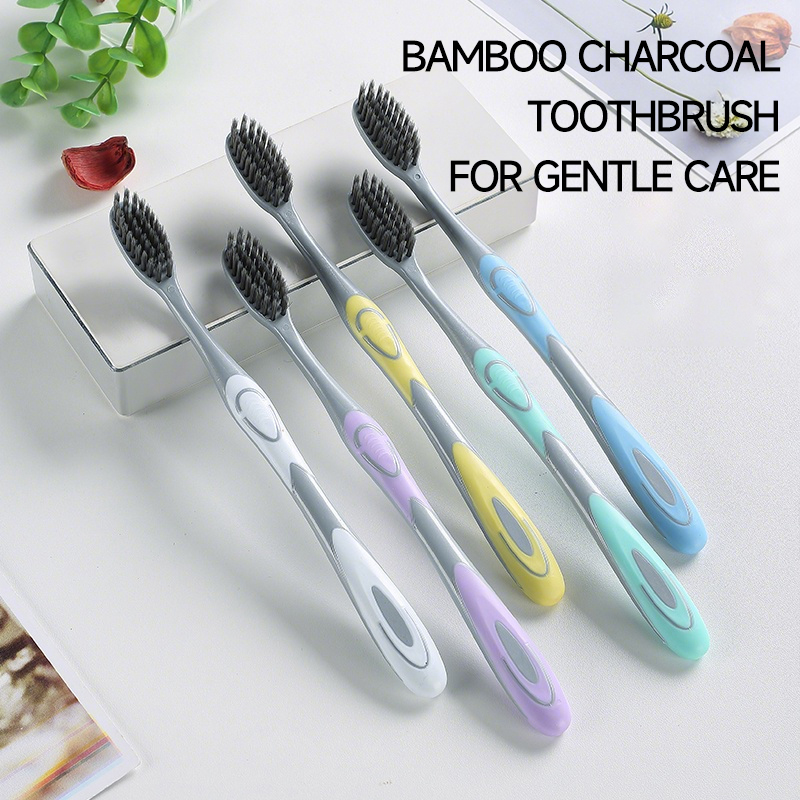 5/10pcs manual toothbrush with - Bamboo Toothbrush review and price
