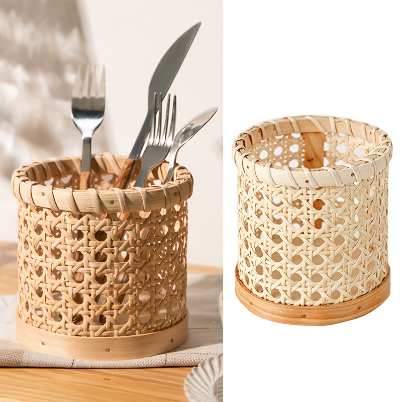 1pc Cutlery Stand - Multifunct - Bamboo Cutlery review and price