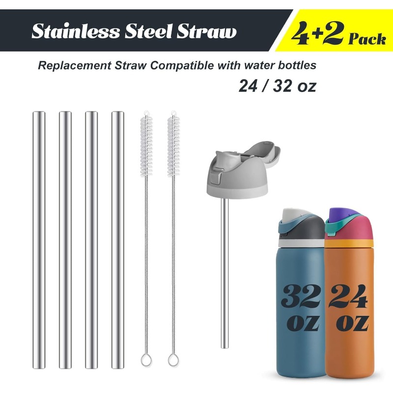 Metal Straw Replacement for Ow - Reusable Straw review and price