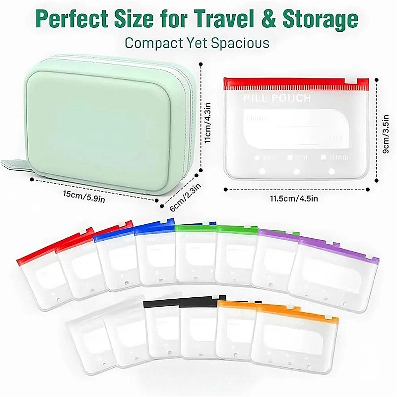7/14Pouch Weekly Pill Organize - Reusable Bag review and price