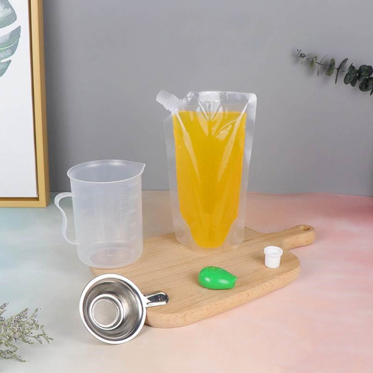 6Pcs Clear Plastic Drinks Flas - Reusable Bottle review and price