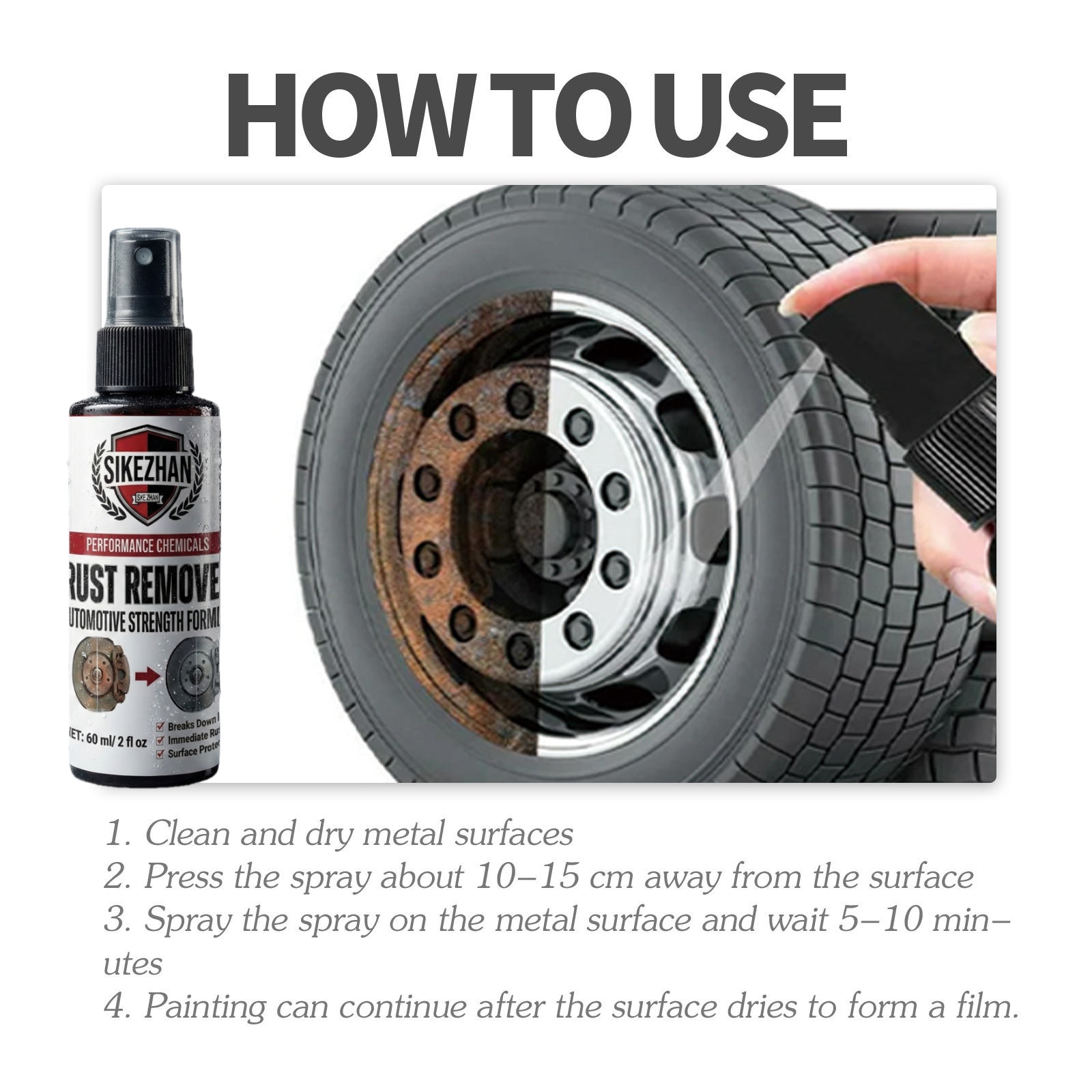 Powerful Car Rust Remover Spra - Eco Sponge review and price