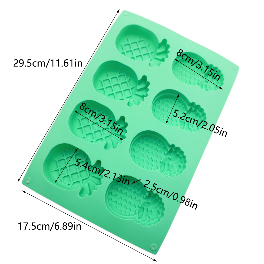 Pineapple Shape Silicone Cake  - Eco Soap review and price