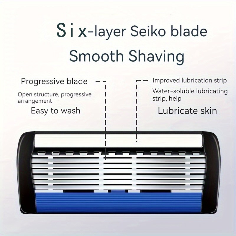 2 Handles, 30 Blades, 6-Layer  - Safety Razor Handle review and price