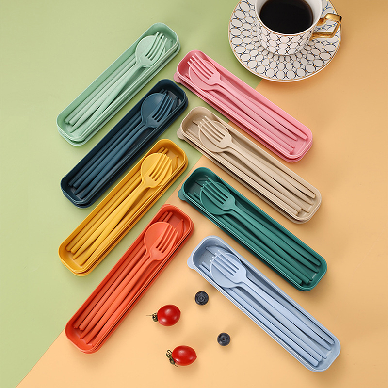 4Pcs/Set Portable Utensils Wit - Reusable Straw review and price