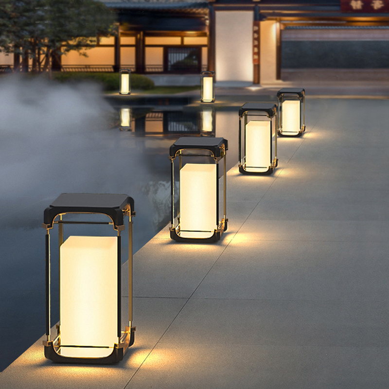Luminous Floor Lamp Courtyard  - Solar Garden Light review and price