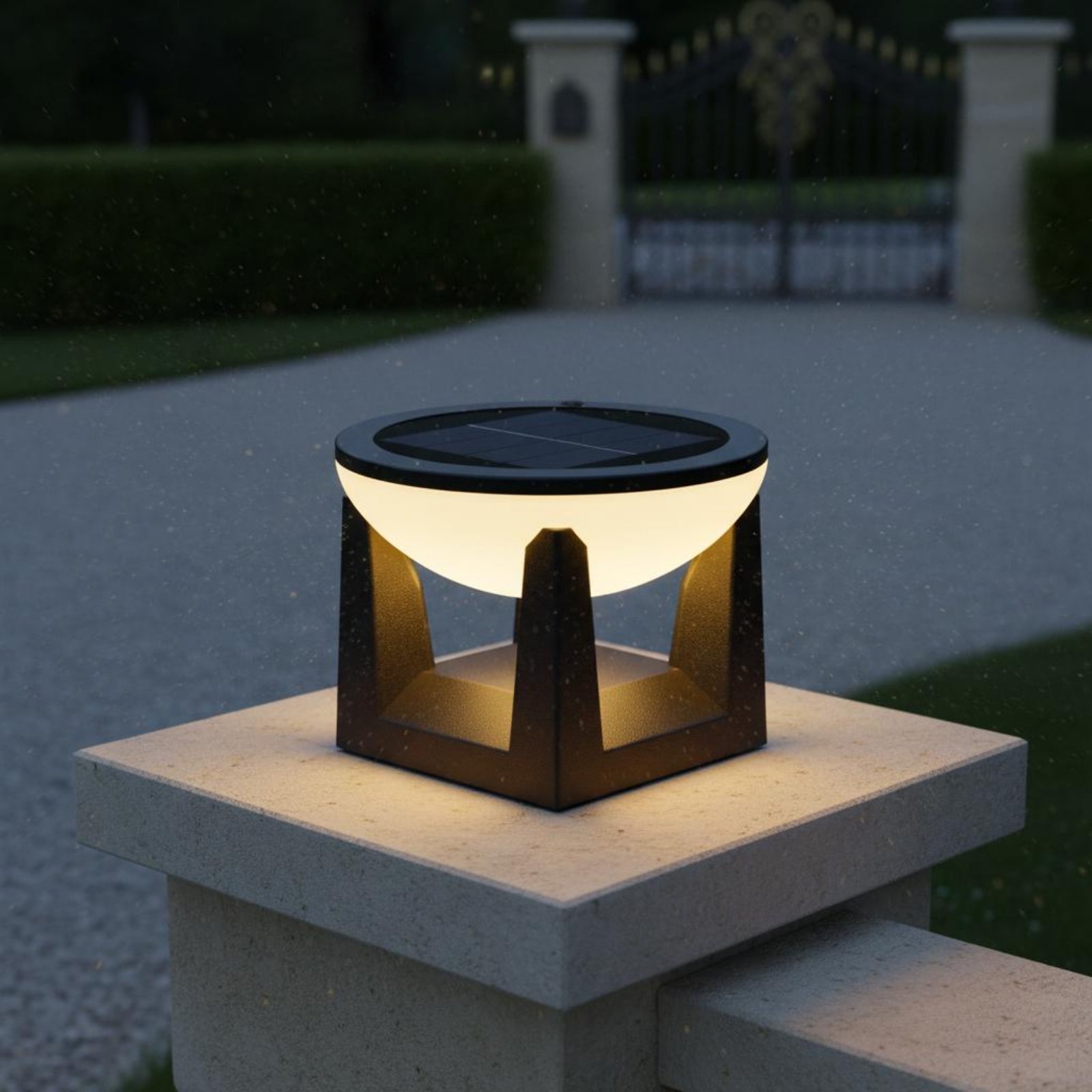 Solar Post Light Easy to Insta - Solar Garden Light review and price