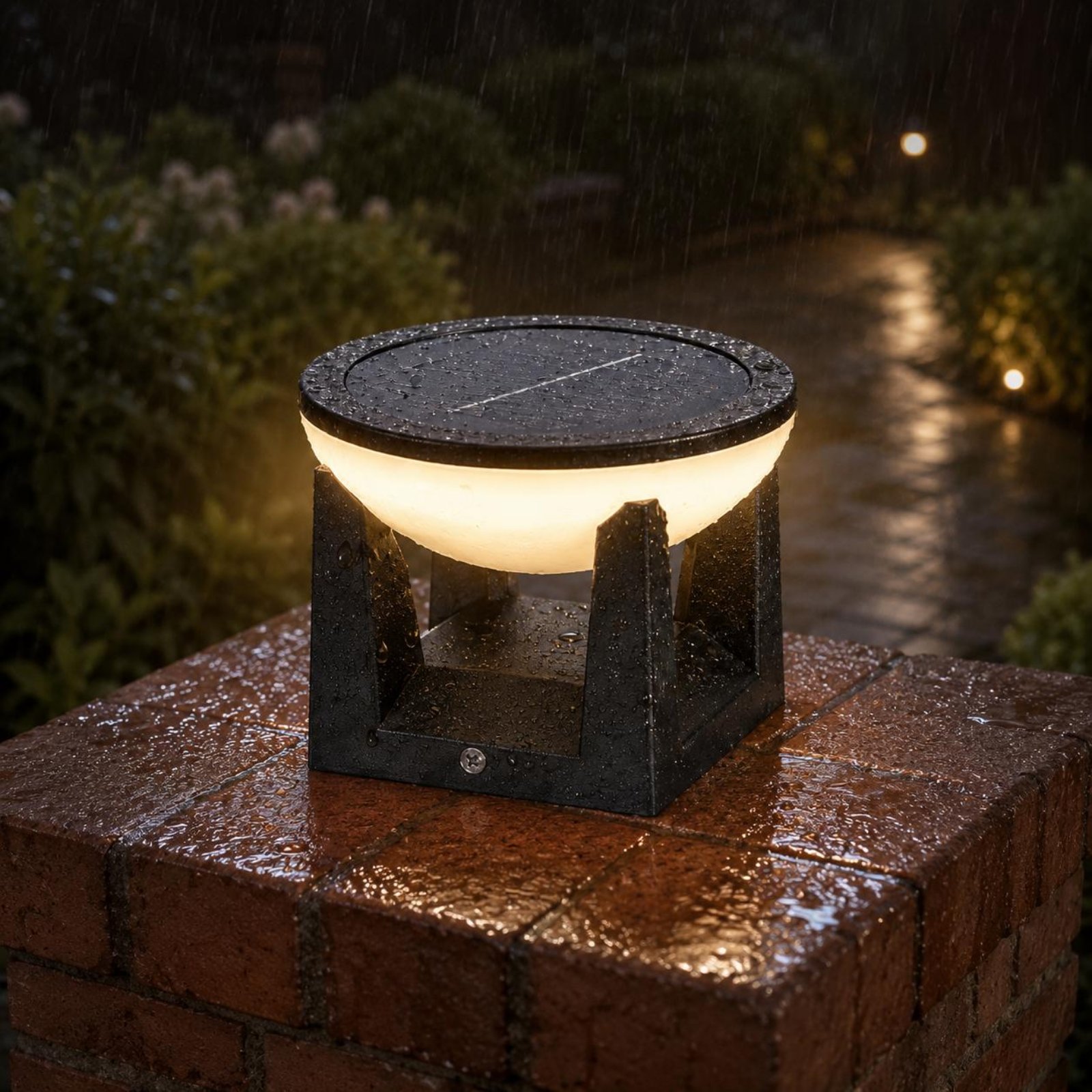 Solar Post Light Easy to Insta - Solar Garden Light review and price